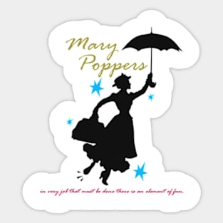 Mary Poppers Sticker